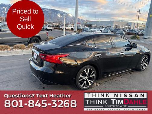 Super Black 2018 Nissan Maxima 3.5 Platinum