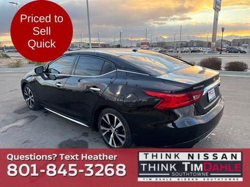 Super Black 2018 Nissan Maxima 3.5 Platinum