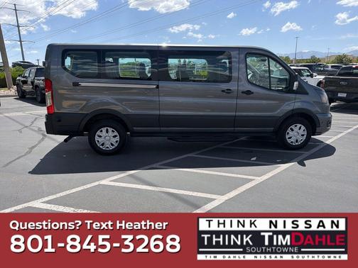 Gray Metallic 2024 Ford Transit-350 XLT