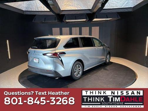 Silver 2024 Toyota Sienna LE