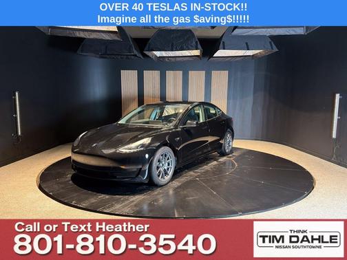 Black 2023 Tesla Model 3 Long Range