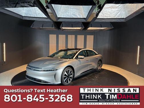 Silver 2023 Lucid Air Touring