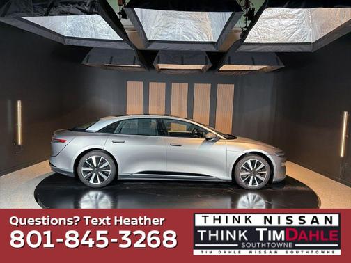 Silver 2023 Lucid Air Touring