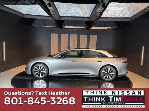 Silver 2023 Lucid Air Touring