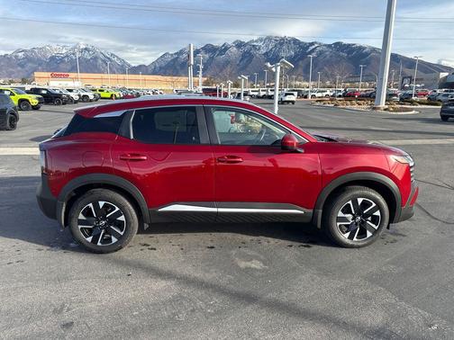 Scarlet Ember Tintcoat 2025 Nissan Kicks SV