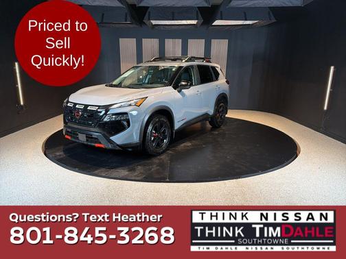 Boulder Gray Pearl 2025 Nissan Rogue Rock Creek