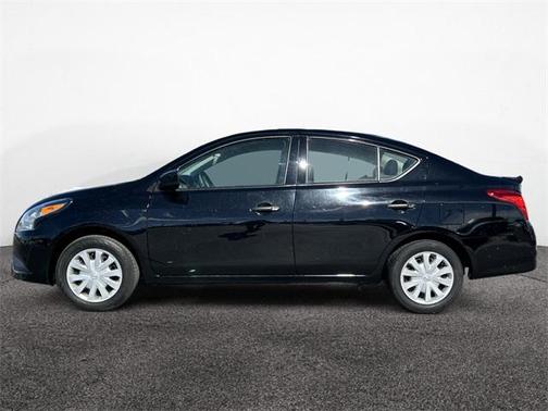 Super Black Metallic 2019 Nissan Versa 1.6 S+