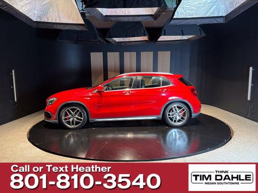Red 2017 Mercedes-Benz AMG GLA 45 Base 4MATIC