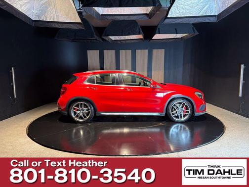 Red 2017 Mercedes-Benz AMG GLA 45 Base 4MATIC