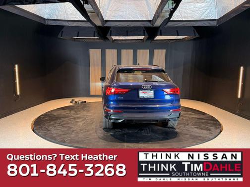 Blue Metallic 2021 Audi Q3 45 S line Premium Plus
