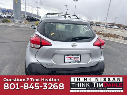 Brilliant Silver 2018 Nissan Kicks SV