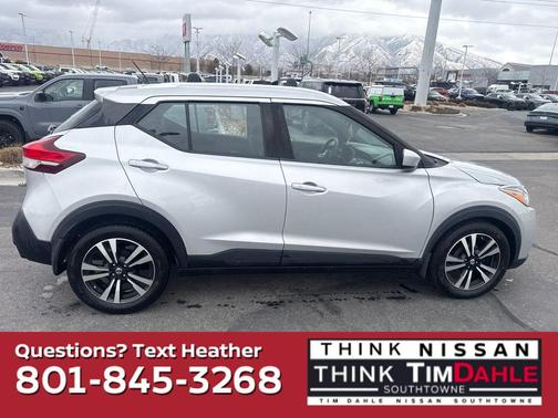 Brilliant Silver 2018 Nissan Kicks SV