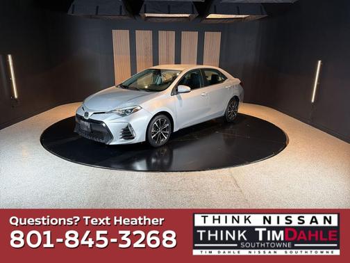 Classic Silver Metallic 2019 Toyota Corolla SE