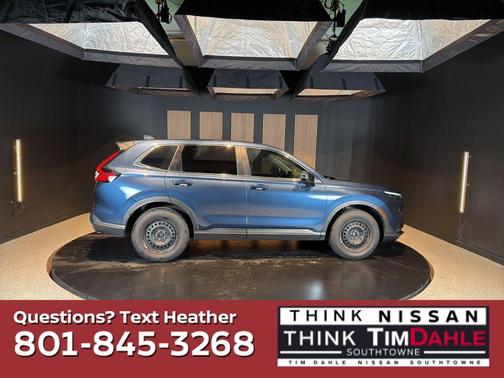 Blue 2024 Honda CR-V LX AWD