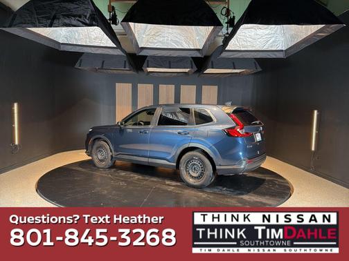 Blue 2024 Honda CR-V LX AWD