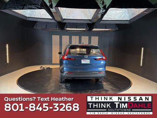 Blue 2024 Honda CR-V LX AWD