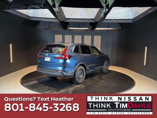 Blue 2024 Honda CR-V LX AWD