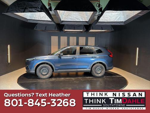 Blue 2024 Honda CR-V LX AWD