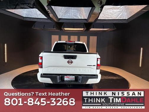 Glacier White 2023 Nissan Frontier PRO-4X