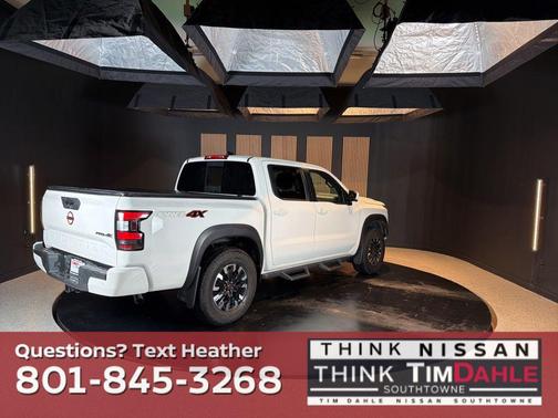 Glacier White 2023 Nissan Frontier PRO-4X