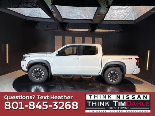 Glacier White 2023 Nissan Frontier PRO-4X