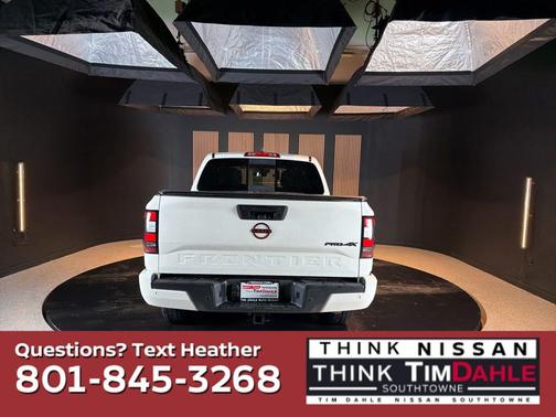 Glacier White 2023 Nissan Frontier PRO-4X