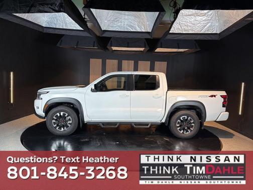 Glacier White 2023 Nissan Frontier PRO-4X