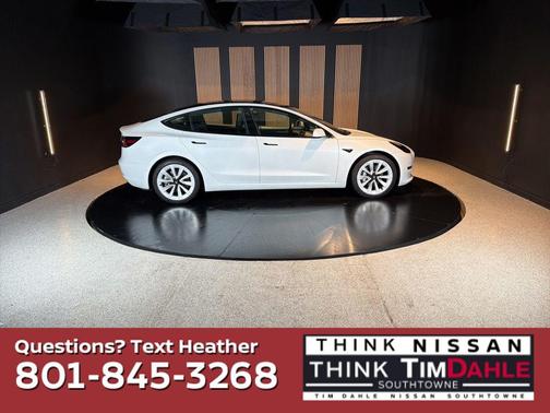 White 2022 Tesla Model 3 Long Range