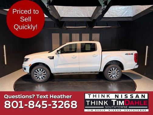 White Platinum Clearcoat Metallic 2020 Ford Ranger LARIAT