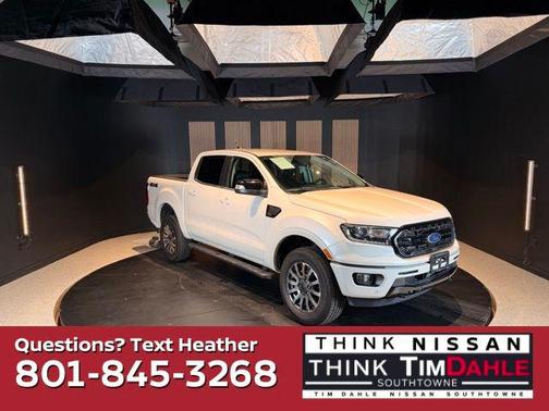 White Platinum Clearcoat Metallic 2020 Ford Ranger LARIAT