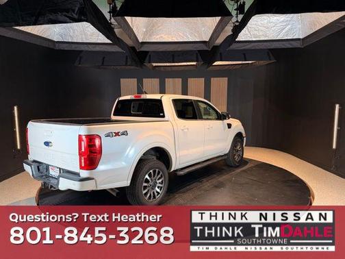 White Platinum 2020 Ford Ranger LARIAT