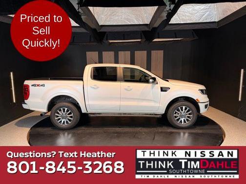 White Platinum Clearcoat Metallic 2020 Ford Ranger LARIAT