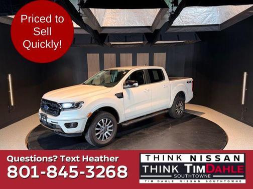 White Platinum Clearcoat Metallic 2020 Ford Ranger LARIAT