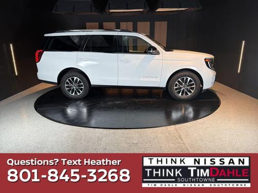 Oxford White 2025 Ford Expedition Platinum