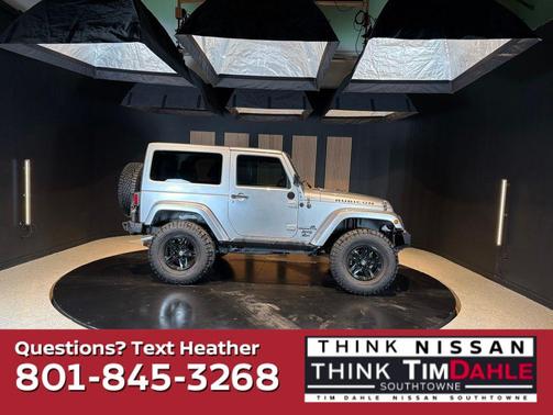 Billet Silver Metallic Clearcoat 2017 Jeep Wrangler Rubicon