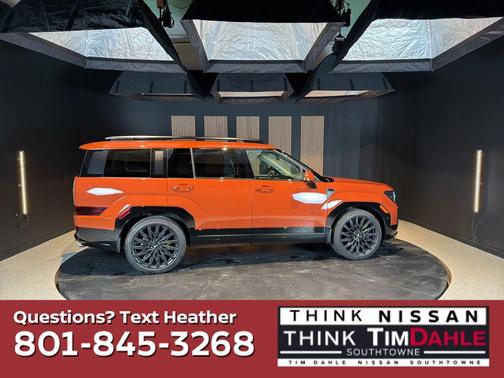 Terracotta Orange 2024 Hyundai SANTA FE Calligraphy