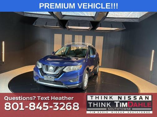 Caspian Blue 2018 Nissan Rogue SV