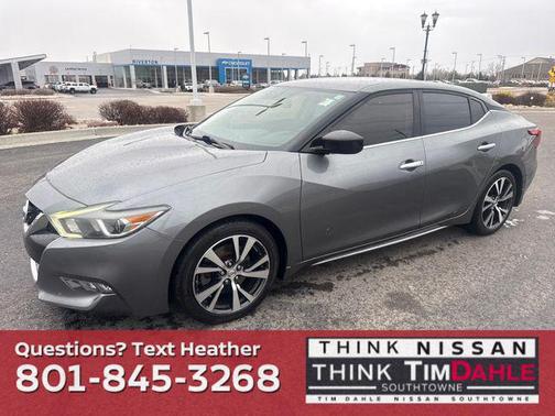 Gun Metallic 2017 Nissan Maxima 3.5 S