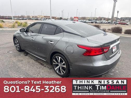 Gun Metallic 2017 Nissan Maxima 3.5 S