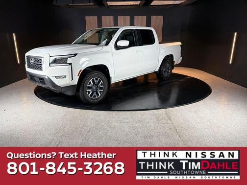 Glacier White 2024 Nissan Frontier SL
