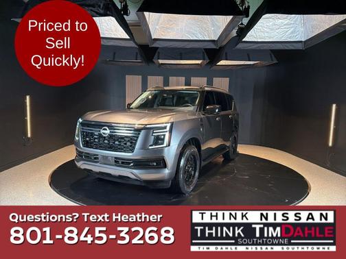 Gun Metallic 2025 Nissan Armada SV 4WD