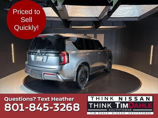 Gun Metallic 2025 Nissan Armada SV 4WD