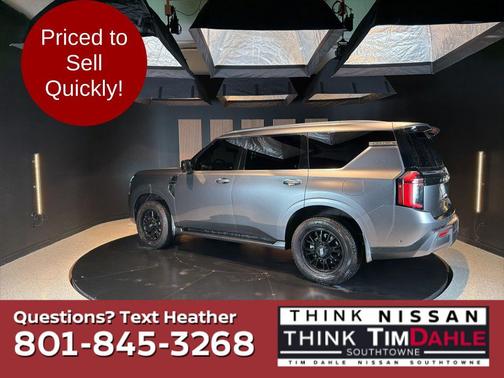 Gun Metallic 2025 Nissan Armada SV 4WD