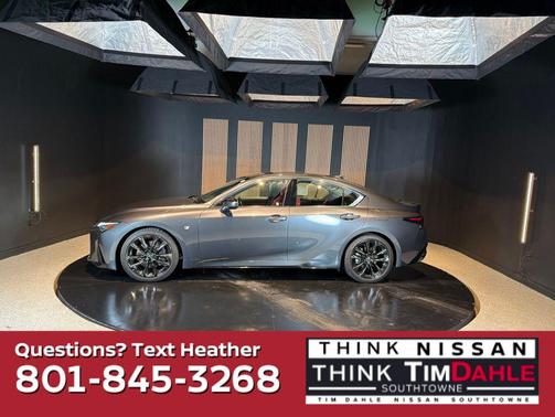 Gray 2023 Lexus IS 350 Base