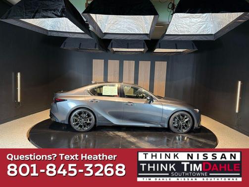 Gray 2023 Lexus IS 350 Base