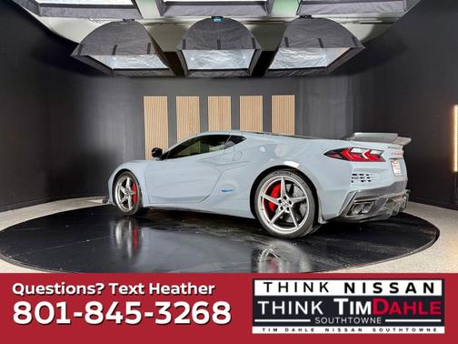 Sea Wolf Gray Tricoat 2025 Chevrolet Corvette E-Ray RWD Coupe 2LZ