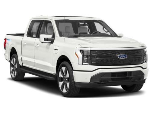 Gray Metallic 2025 Ford F-150 Lightning Platinum
