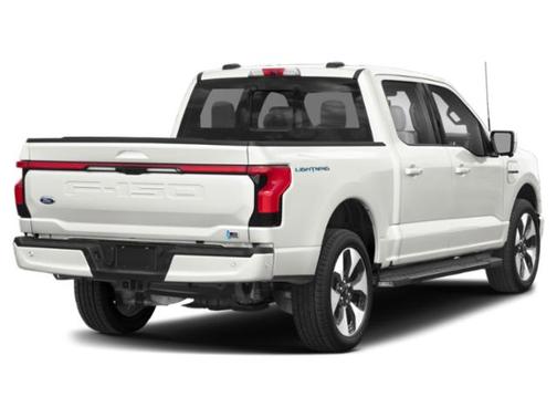 Gray Metallic 2025 Ford F-150 Lightning Platinum