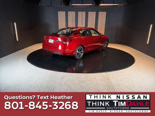 Scarlet Ember Tintcoat 2022 Nissan Sentra SV