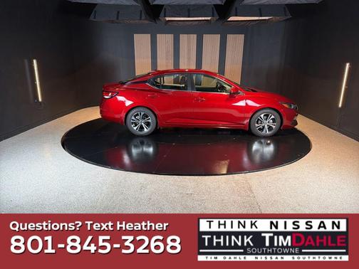 Scarlet Ember Tintcoat 2022 Nissan Sentra SV